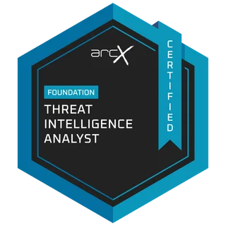 Foundations of Threat Intelligence Analysis certified